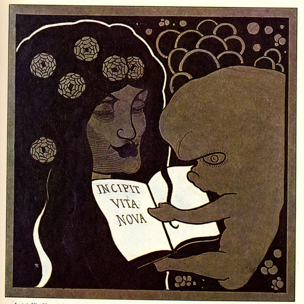 Incipit Vita Nova (1893) - Aubrey Beardsley Tablo