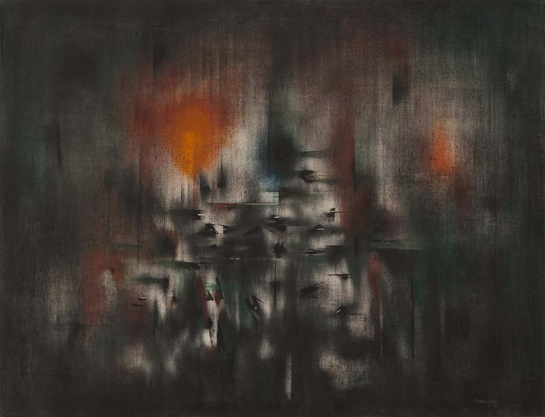 Industrial Night (1952) – Norman Lewis Tablo