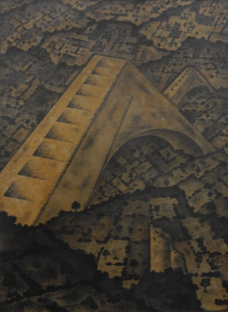 Industry (1927) - David Kakabadze Tablo