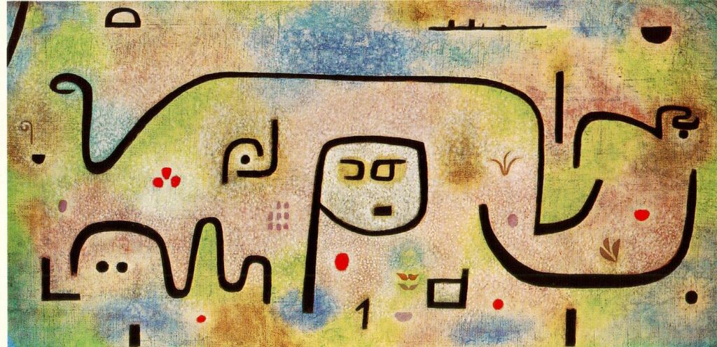 Insula Dulcamara (1921) - Paul Klee Tablo