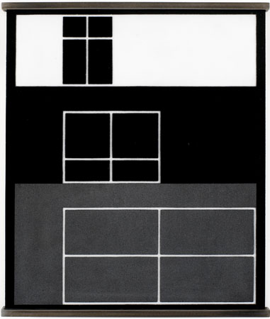 Interior B (1929) – Josef Albers Tablo