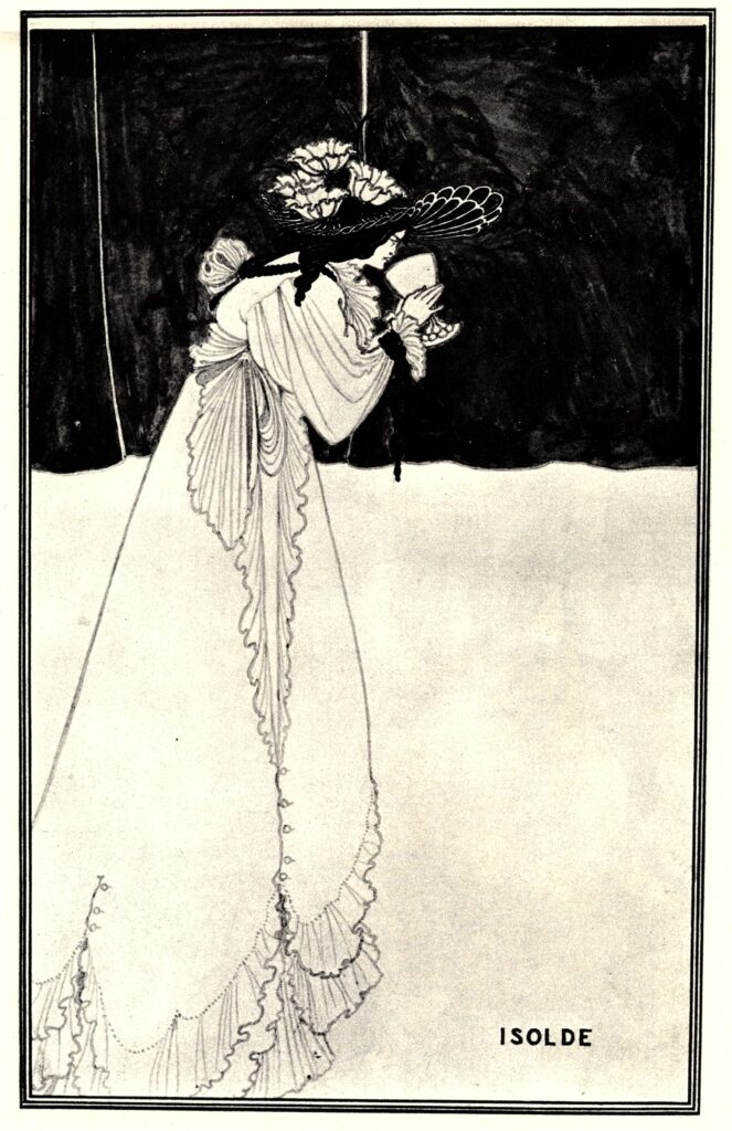 Isolde (1895) – Aubrey Beardsley Tablo
