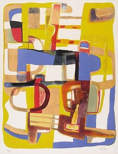 Jazz (1954) – Maurice Estève Tablo