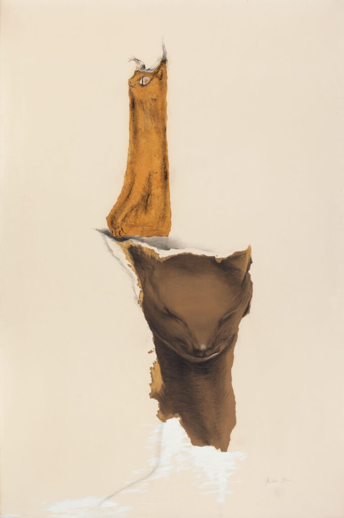 Katsonarock (Portrait of V.X.) (1941) - Hedda Sterne Tablo