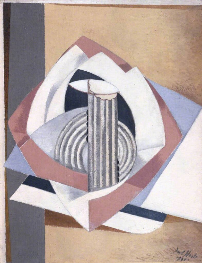 Kinetic Feature (1931) - Paul Nash Tablo