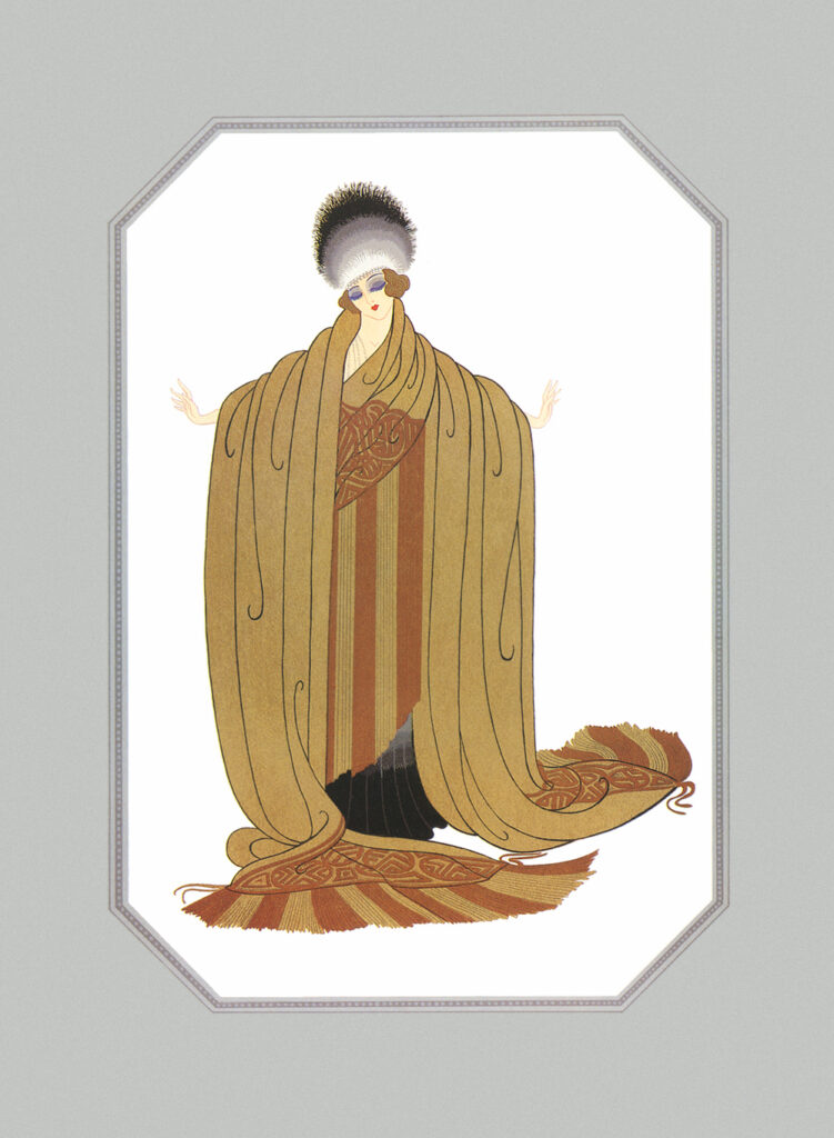 King's Favorite - Erté Tablo