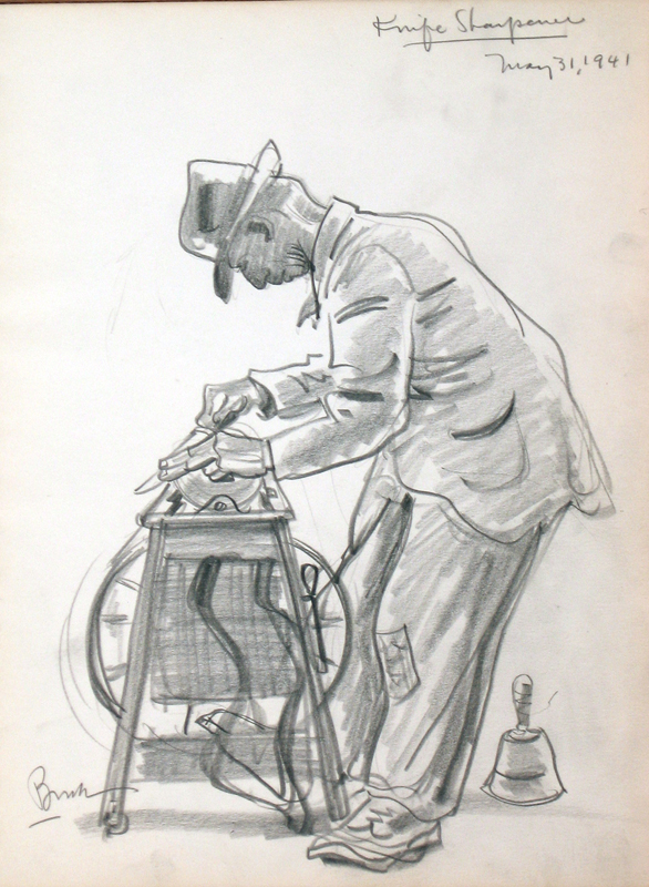 Knife Sharpener (1941) – Jack Bush Tablo