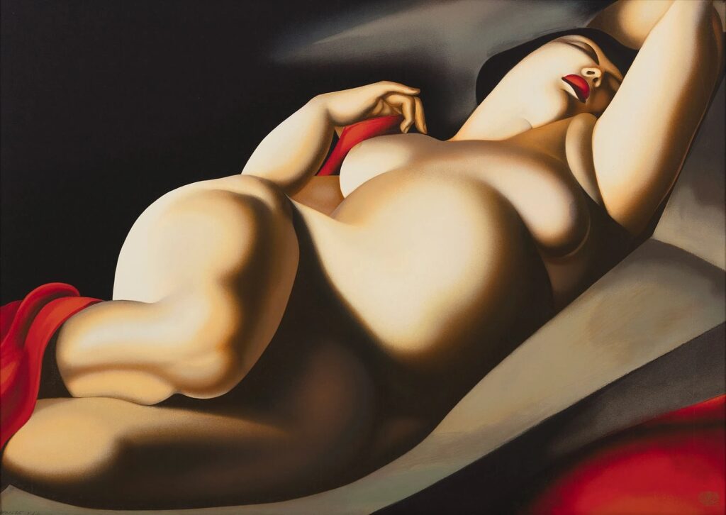 La Belle Rafaela (1927) - Tamara de Lempicka Tablo