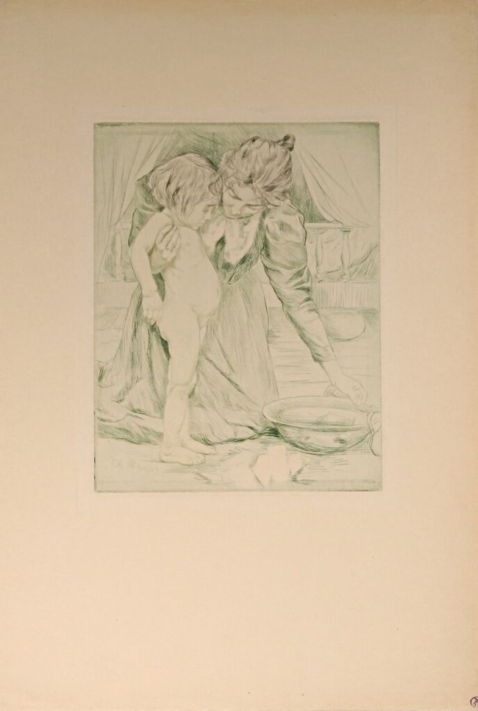 La Petite Toilette - Charles Maurin Tablo