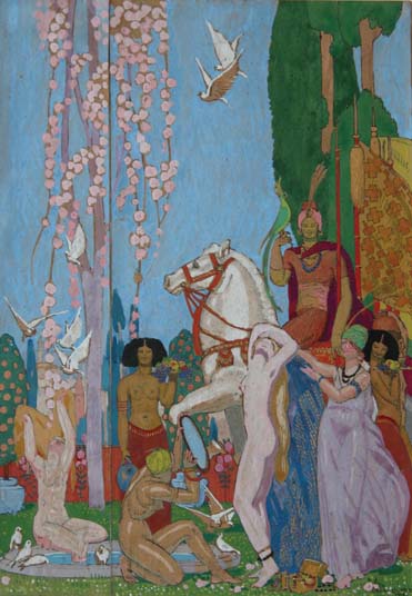 La Procession (1918) – Jean Dupas Tablo