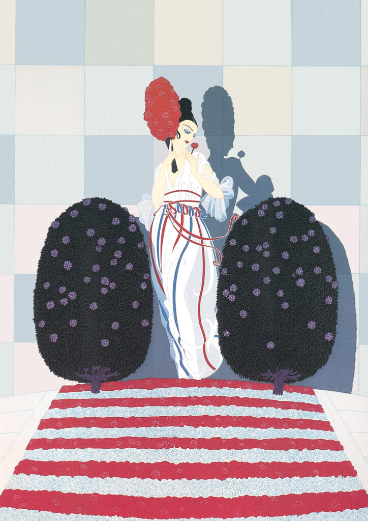 Lafayette - Erté Tablo