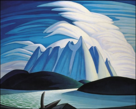 Lake and Mountains (1928) – Lawren Harris Tablo