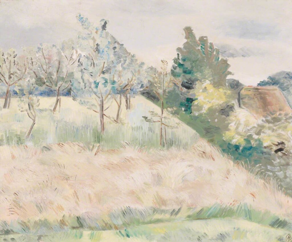Landscape (1926) - Paul Nash Tablo