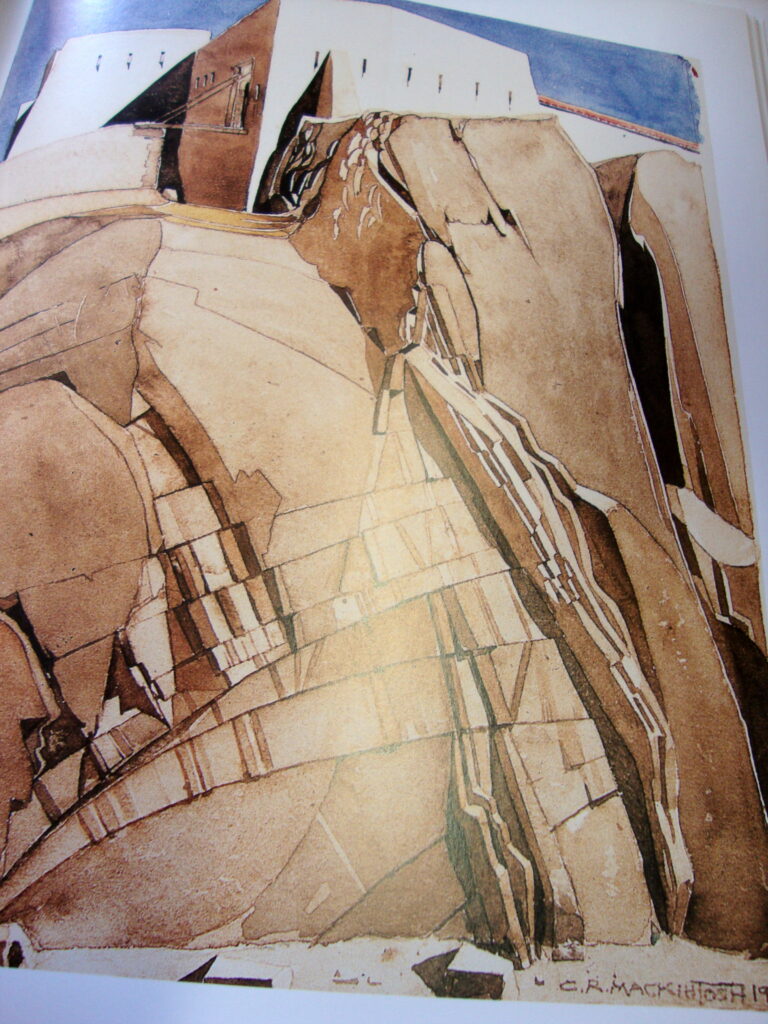 Landscape (1927) - Charles Rennie Mackintosh Tablo