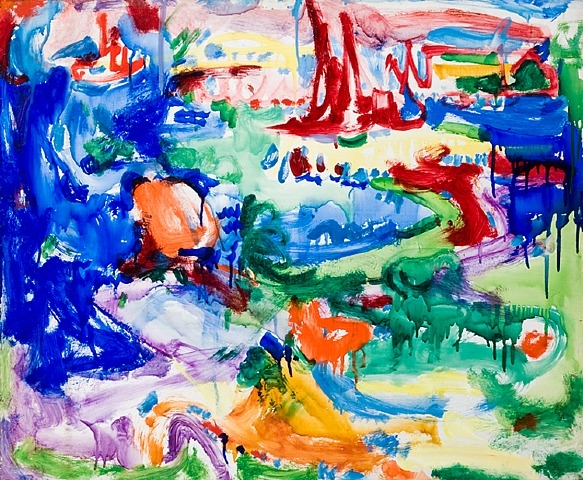 Landscape (1935) – Hans Hofmann Tablo