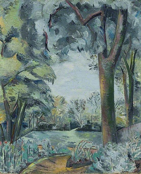 Landscape (verso) – Paul Nash Tablo