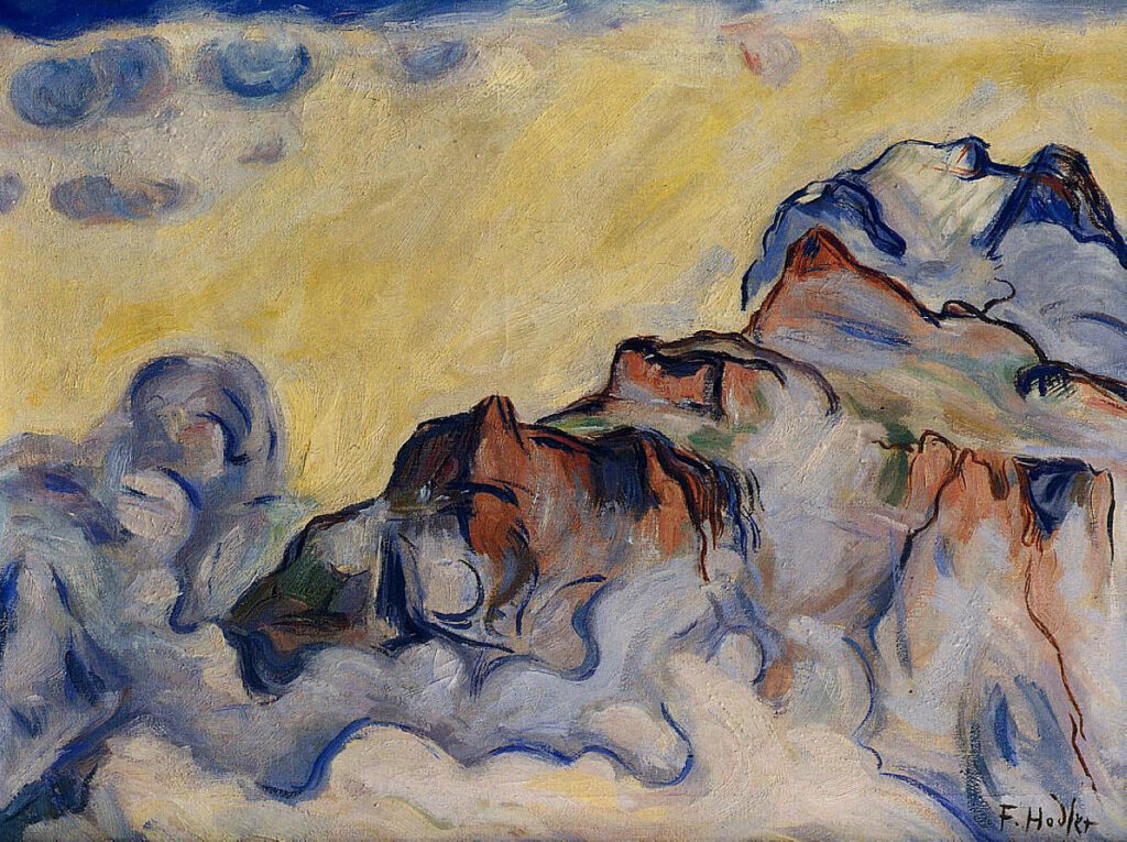 Landscape - Ferdinand Hodler Tablo