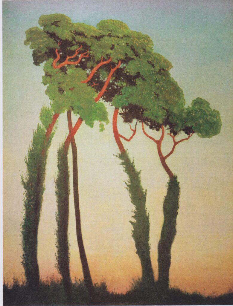 Last sun rays (1911) - Félix Vallotton Tablo