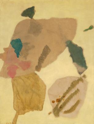 Lemon Yellow (1950) – Kenzo Okada Tablo