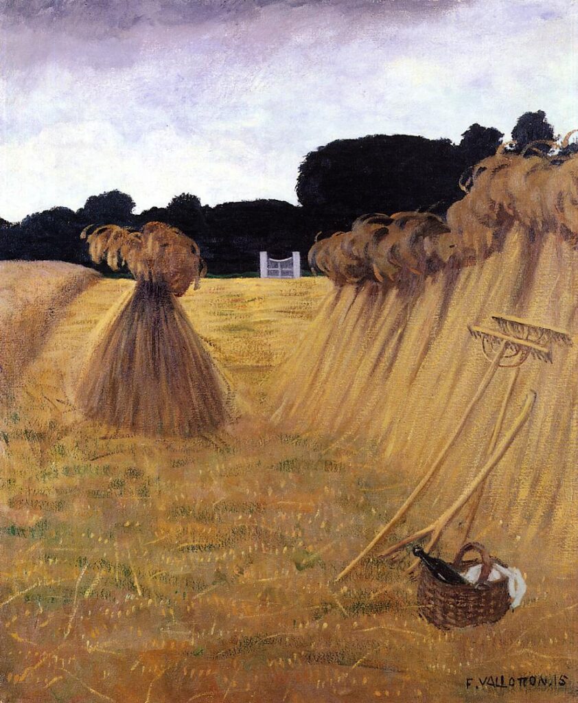 Les Javelles (1915) - Félix Vallotton Tablo