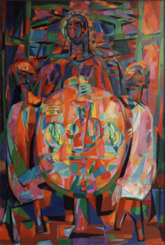 Les Pélerins d’Emmaus (1944) – Alfred Manessier Tablo
