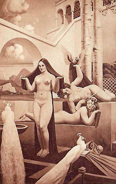 Les Paons – Raphael Delorme Tablo