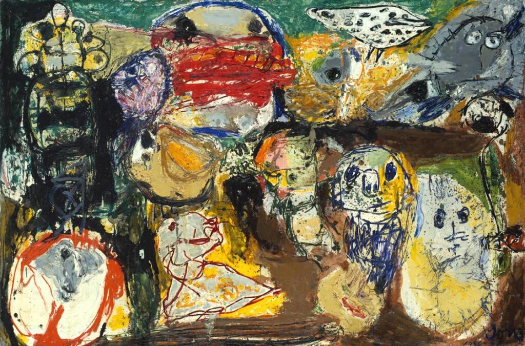 Letter to My Son (1956) - Asger Jorn Tablo