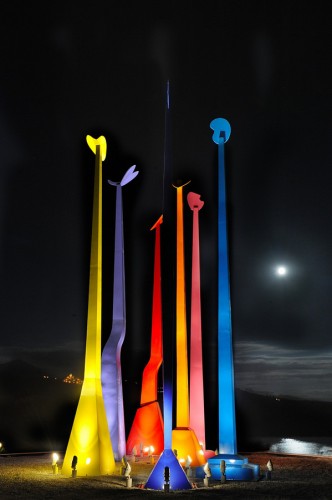 Libertà sul Lago di Piediluco notte – Giulio Turcato Tablo