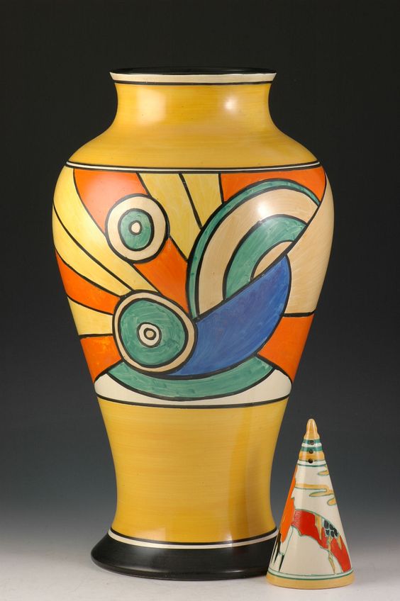 Line Pattern – Clarice Cliff Tablo