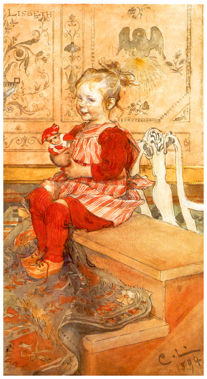 Lisbeth (1894) – Carl Larsson Tablo