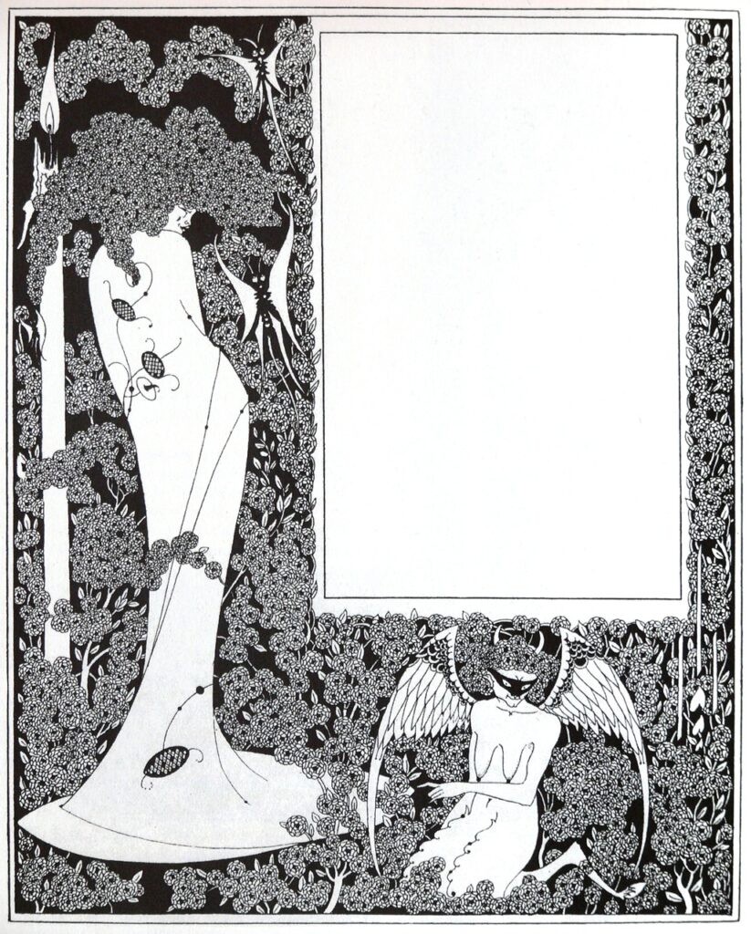 List of Pictures (1894) – Aubrey Beardsley Tablo