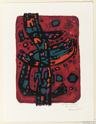 Living Flame (1954) – Alfred Manessier Tablo