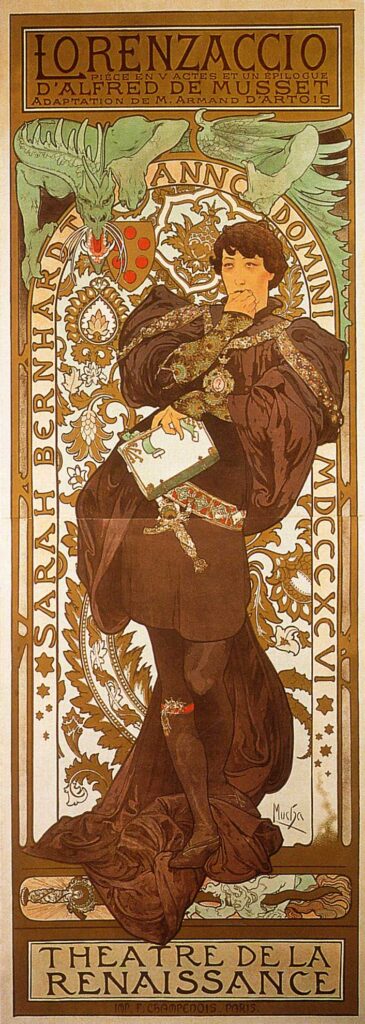Lorenzaccio (1896) – Alphonse Mucha Tablo
