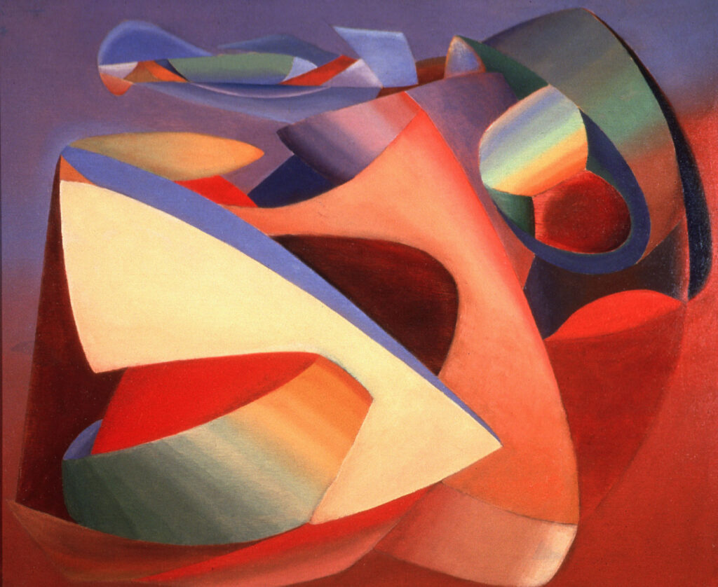 Lutte as Ciel (1937) - John Ferren Tablo