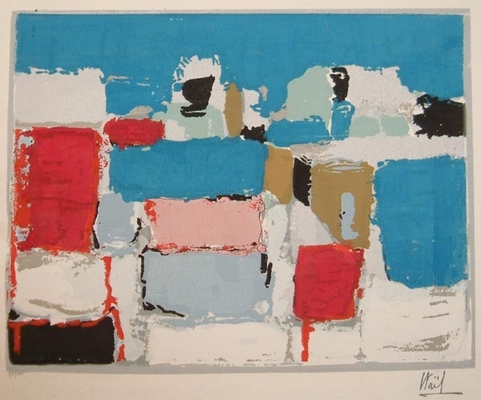 Méditerranée 01 – Nicolas de Staël Tablo