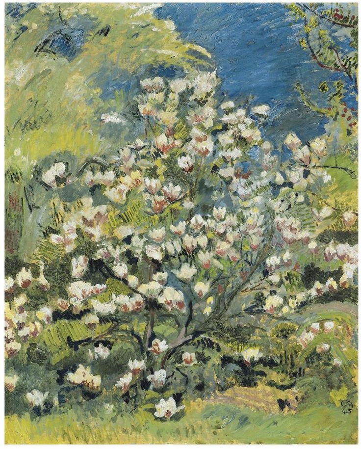 Magnolia (1945) – Cuno Amiet Tablo