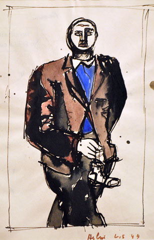 Man with a Shoe (1944) – Jean Hélion Tablo
