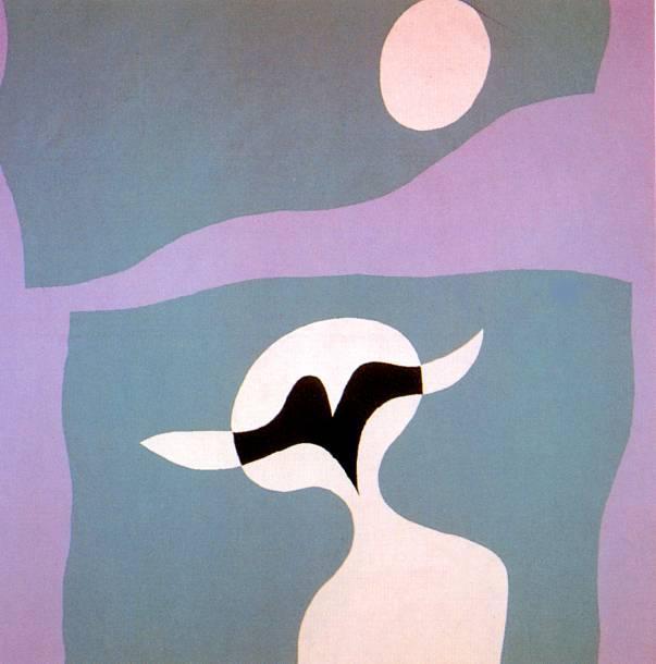 Man, mustache, navel – Jean Arp Tablo