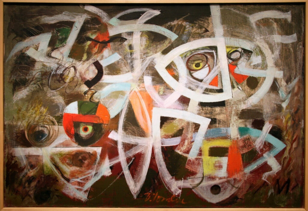 Maneuver for Position (1947) - Bradley Walker Tomlin Tablo