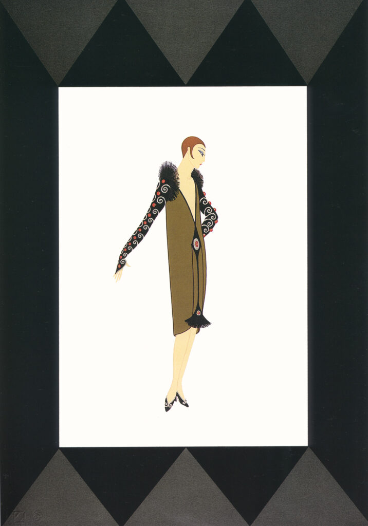 Manhattan Mary 2 - Erté Tablo