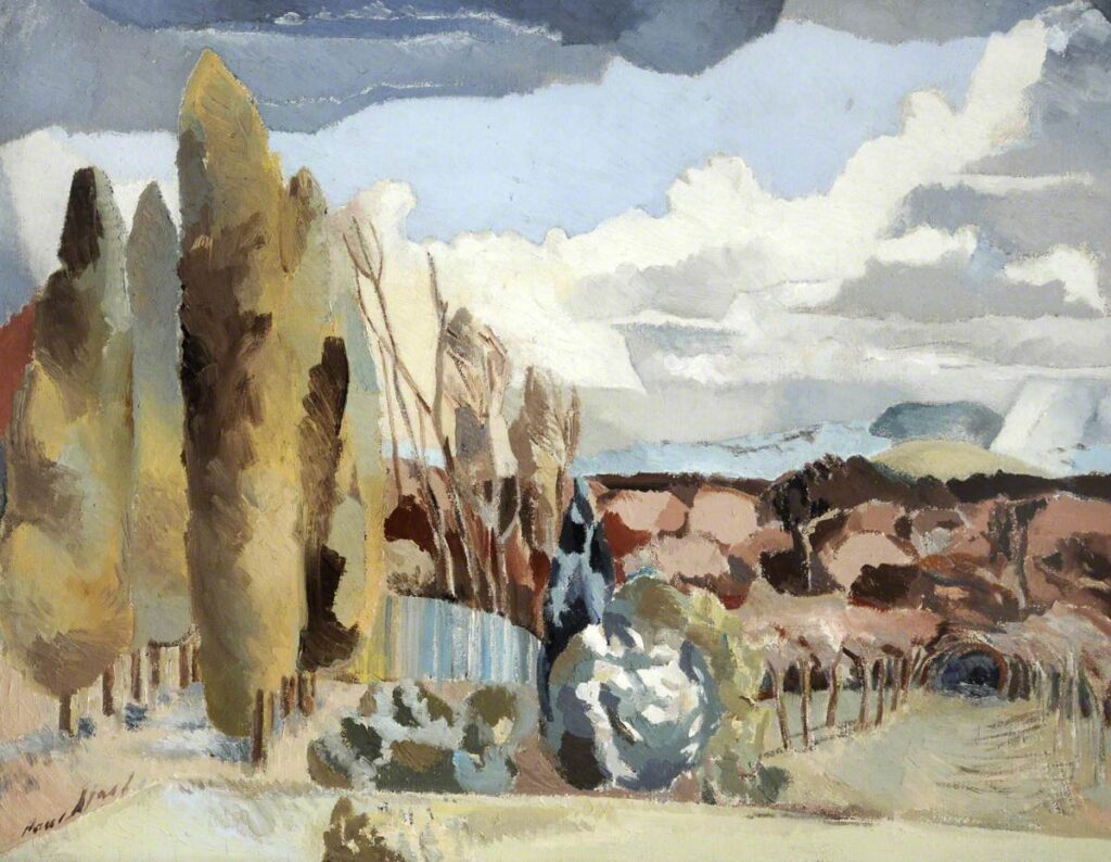 March Landscape (1944) - Paul Nash Tablo