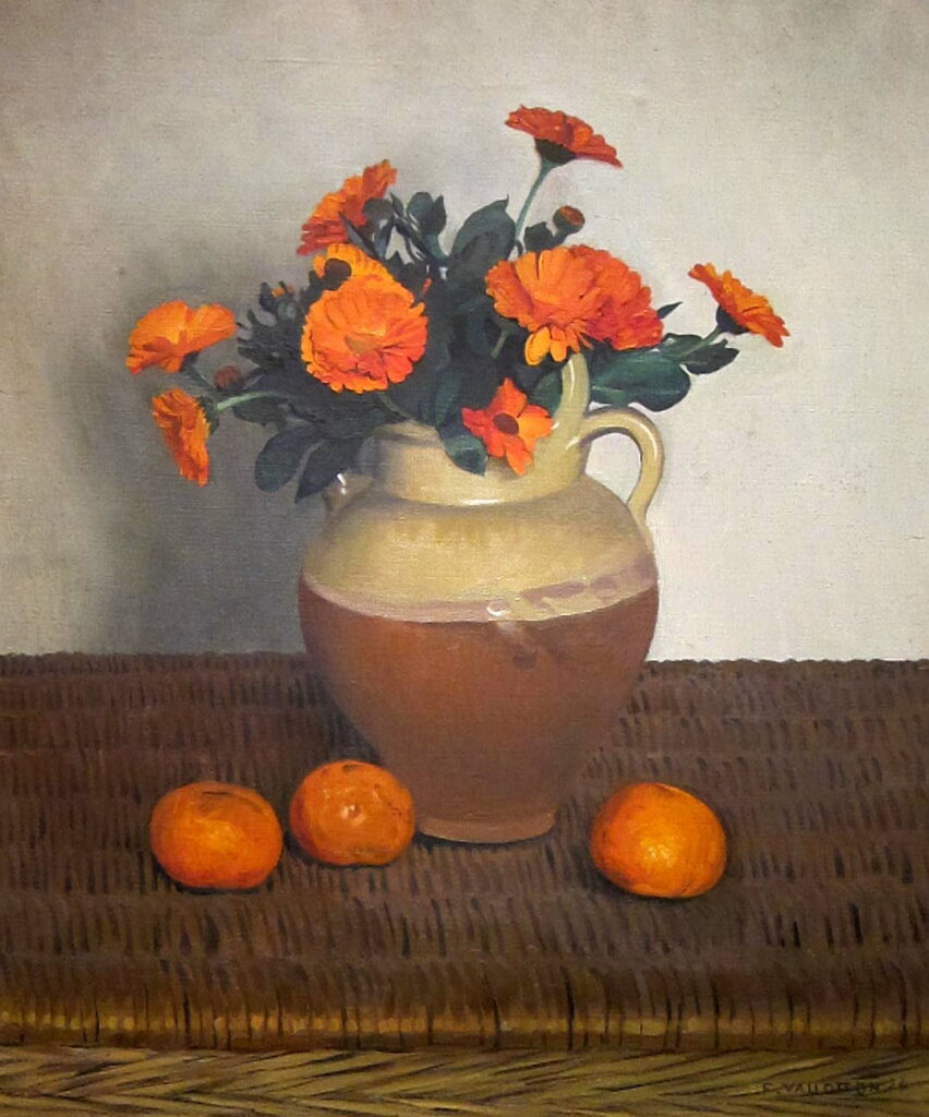 Marigolds and Tangerines (1924) – Félix Vallotton Tablo