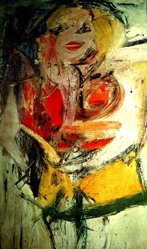 Marilyn Monroe (1954) – Willem de Kooning Tablo