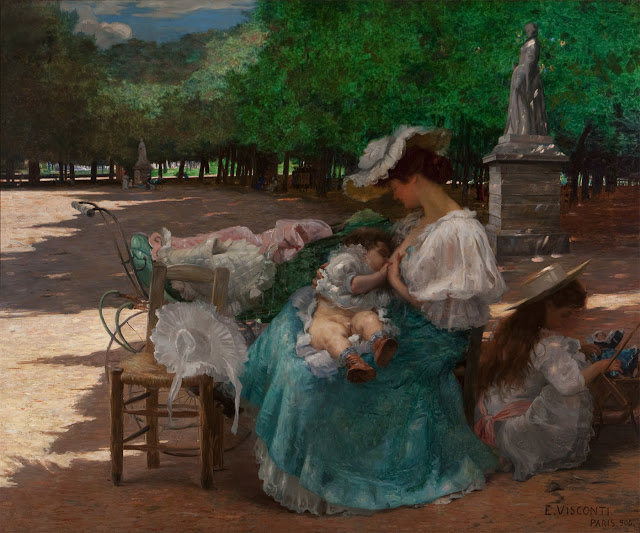 Maternity (1906) – Eliseu Visconti Tablo