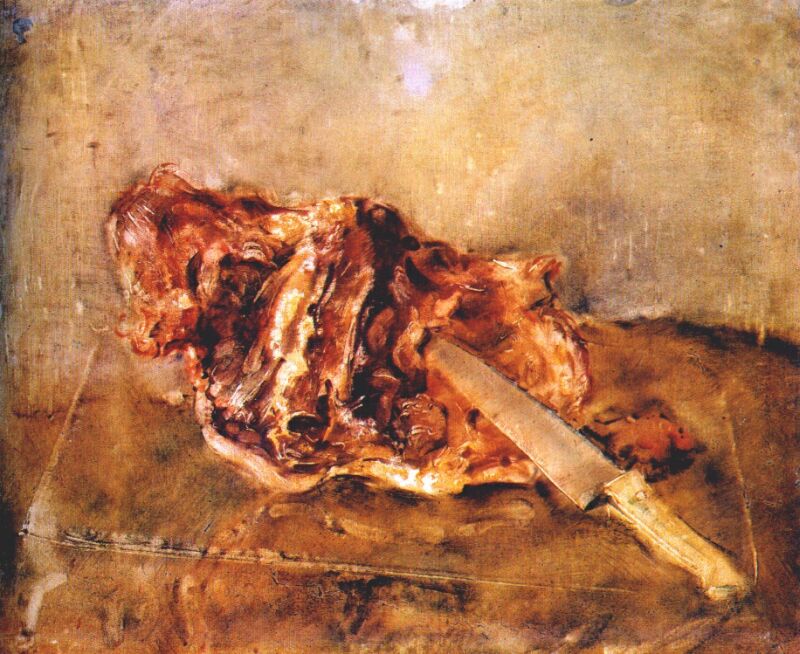 Meat (1947) – Vladimir Tatlin Tablo
