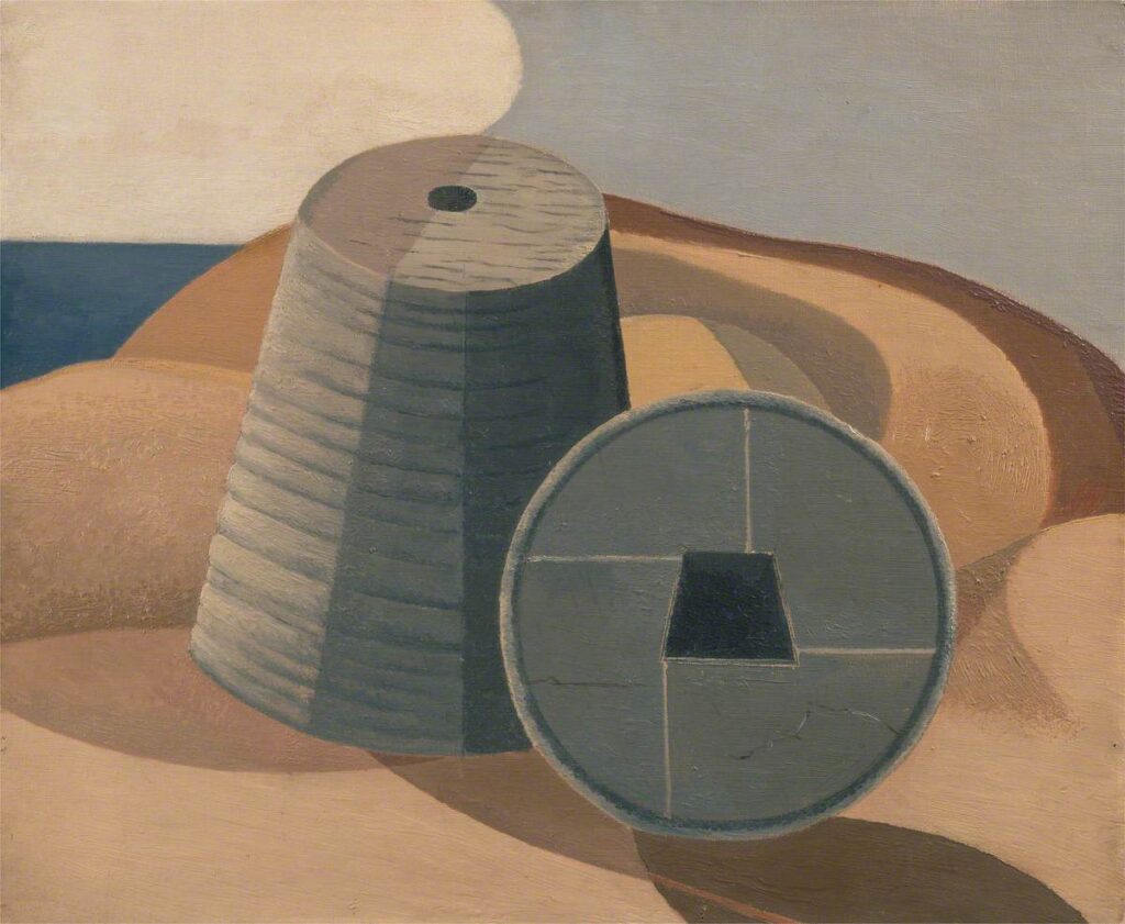 Mineral Objects (1935) – Paul Nash Tablo