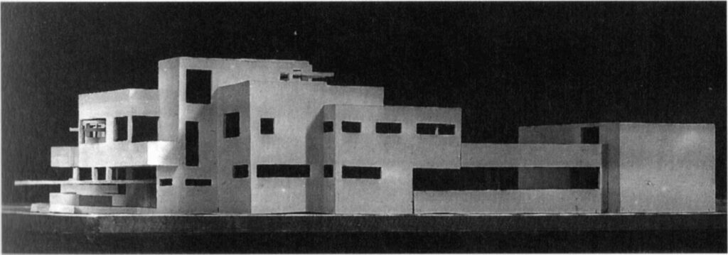 Model of mansion (1923) - Theo van Doesburg Tablo