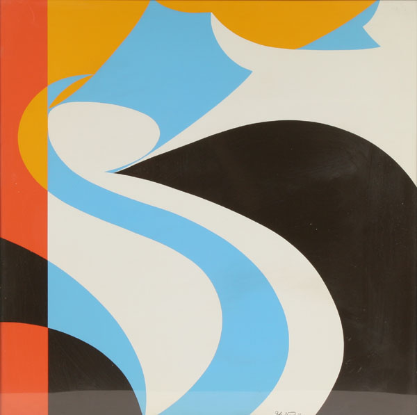 Modern Abstract – John Vassos Tablo