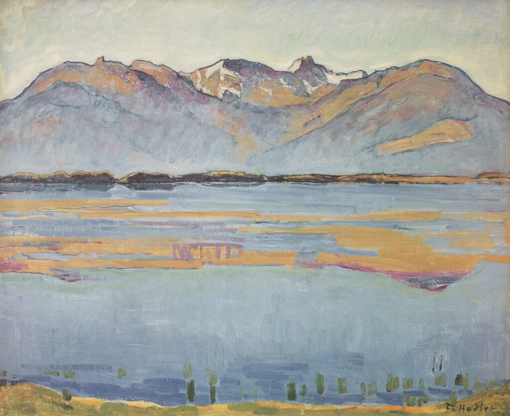 Montanasee (1915) - Ferdinand Hodler Tablo