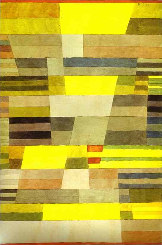 Monument (1929) – Paul Klee Tablo